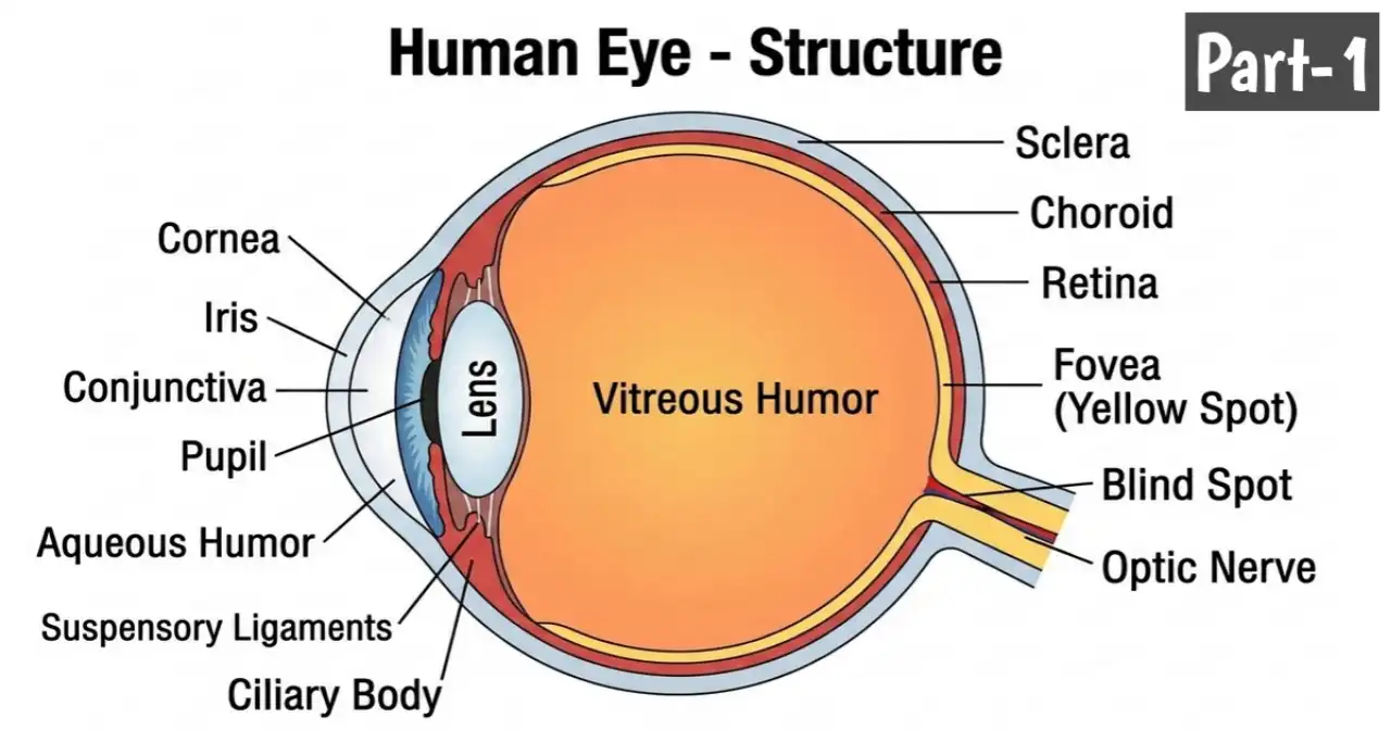 Human Eye MCQs in English