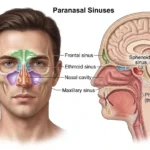 పరానాసల్ సైనసెస్ నిర్మాణం మరియు శ్వాస ప్రక్రియ | Paranasal Sinuses MCQ Telugu